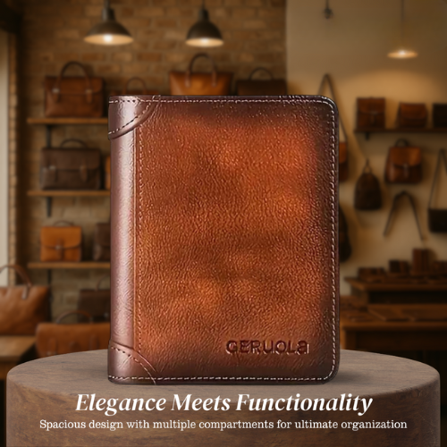 Ben | Slim RFID Leather Wallet for Men