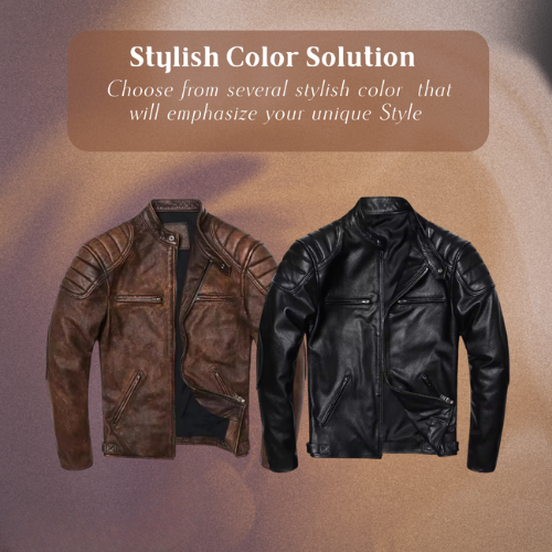 Alexander | Vintage Racer Leather Jacket