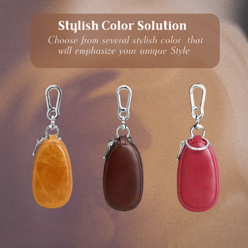 Kevin | Double Leather Key Organizer Wallet