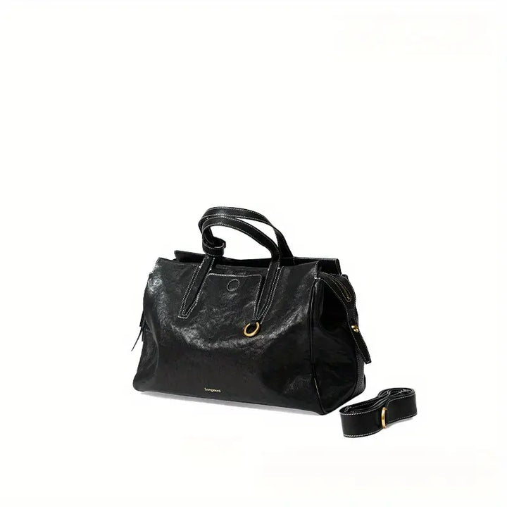 Jonathan - Spacious Leather Travel Bag