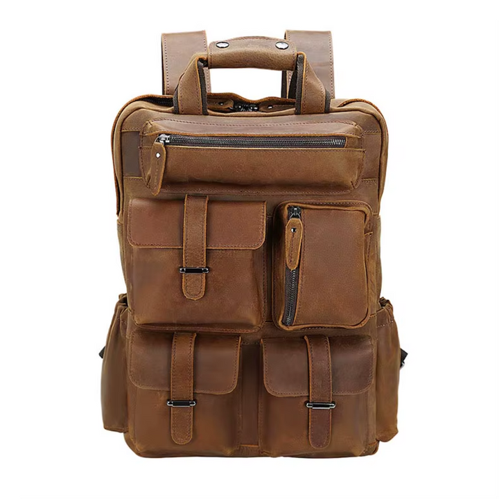 Kevin - Horse Leather Laptop Backpack