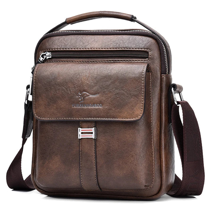 Bruce | Vintage Leather Messenger Bag