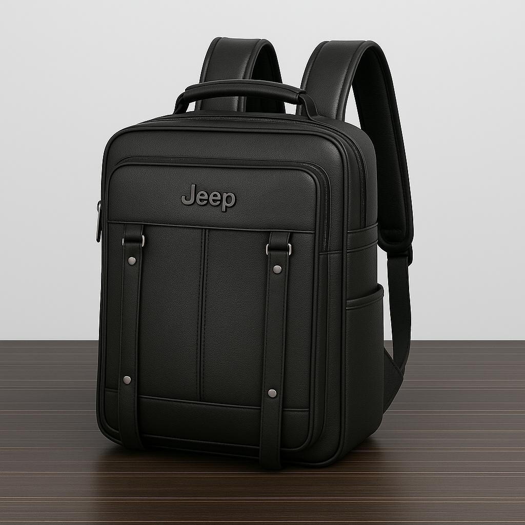 Noel | Nomad Leather Travel Backpack