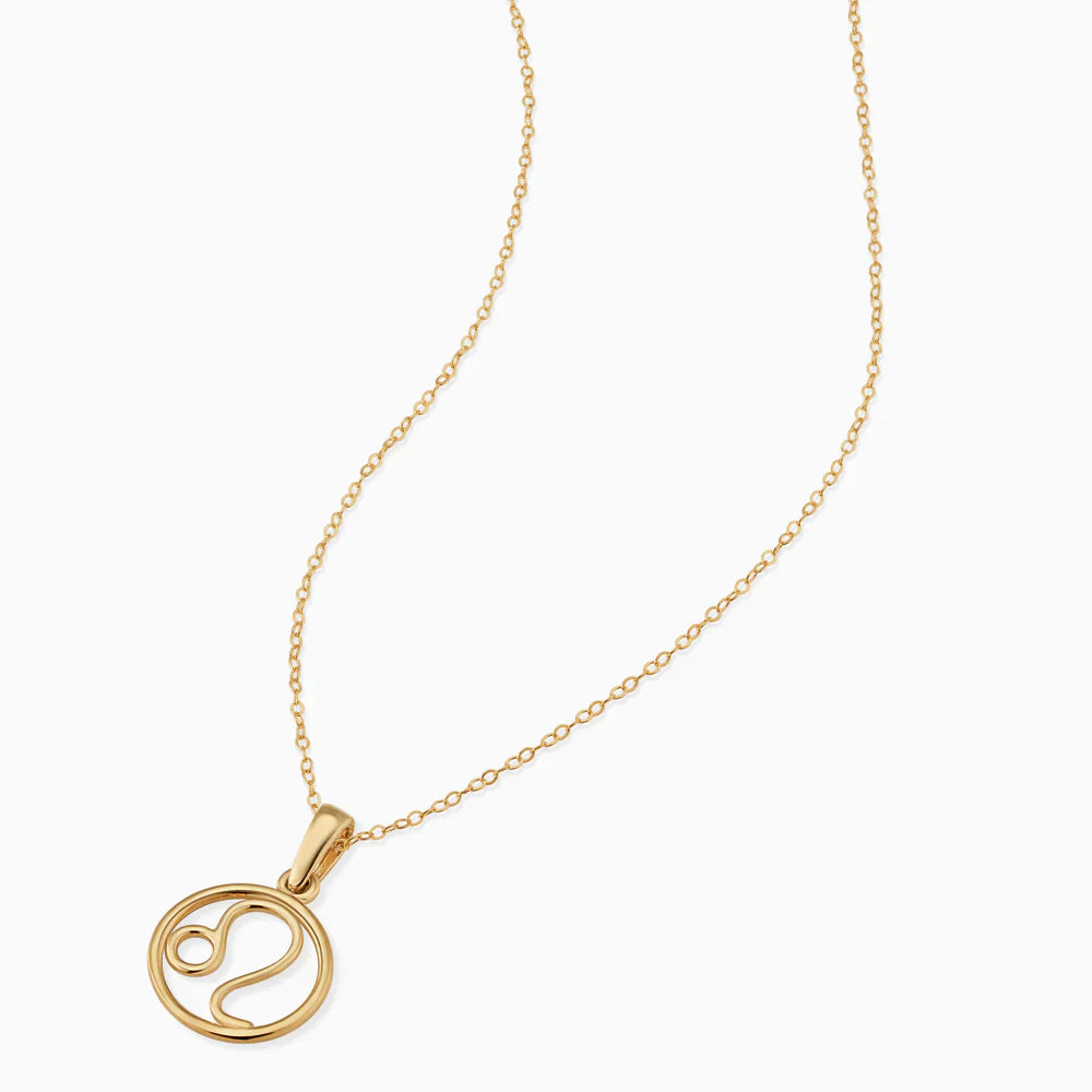 Zodiac sign necklace | Gold 18k