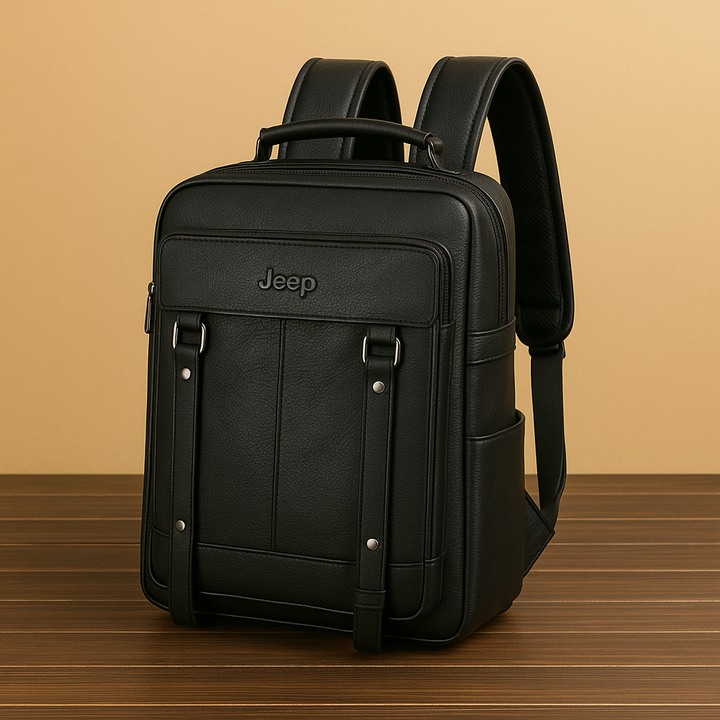 Noel | Nomad Leather Travel Backpack