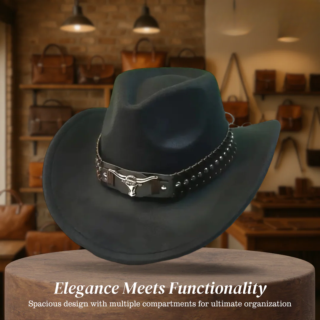 Dalton | Vintage Wide Brim Cowboy Hat with Classic Western Charm