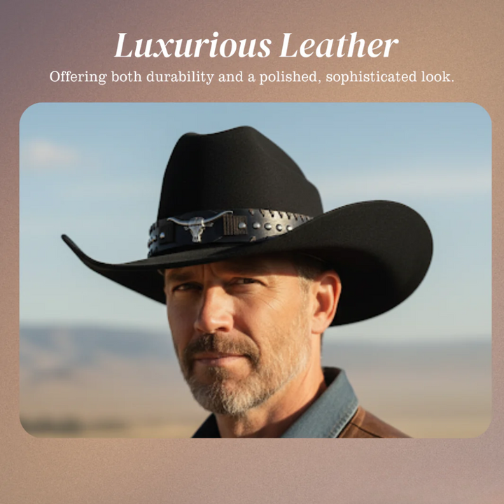 Dalton | Vintage Wide Brim Cowboy Hat with Classic Western Charm