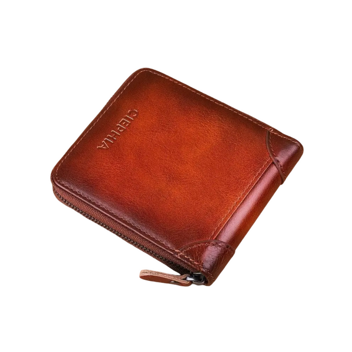 Jefrey | Vintage Bifold RFID Leather Wallet