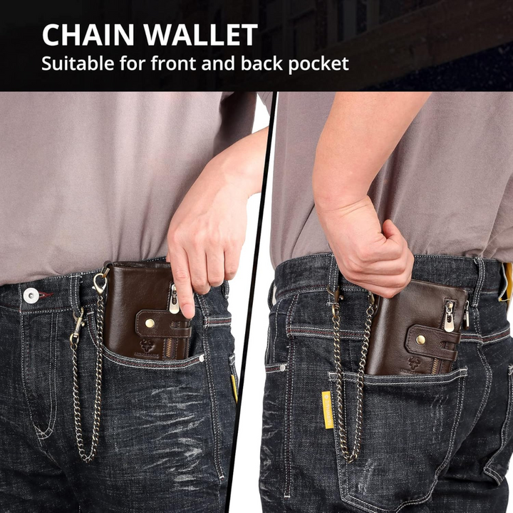 Carter | Vintage Leather RFID Wallet