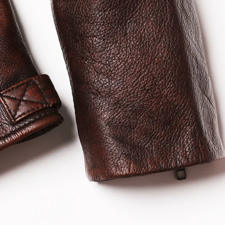 Alexander | Vintage Racer Leather Jacket