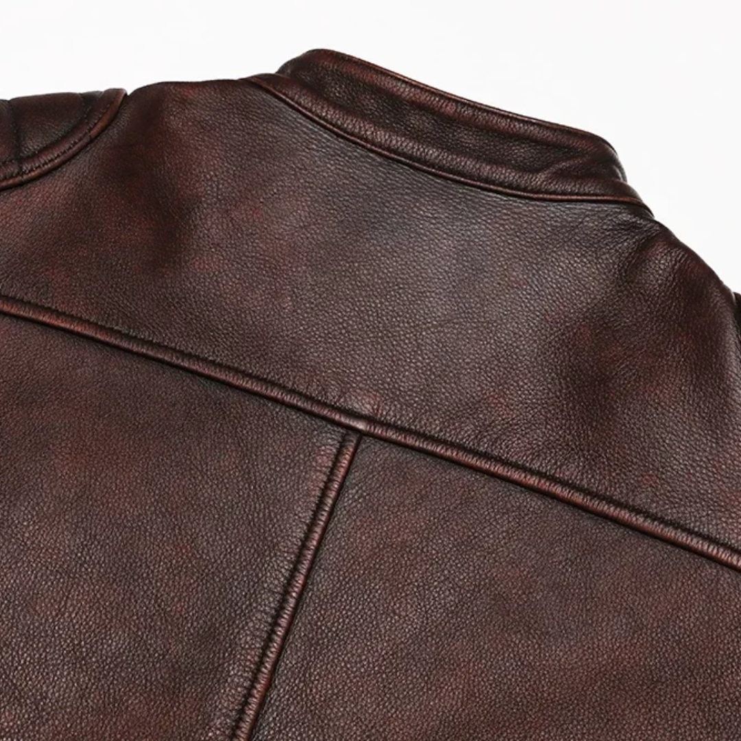 Alexander | Vintage Racer Leather Jacket