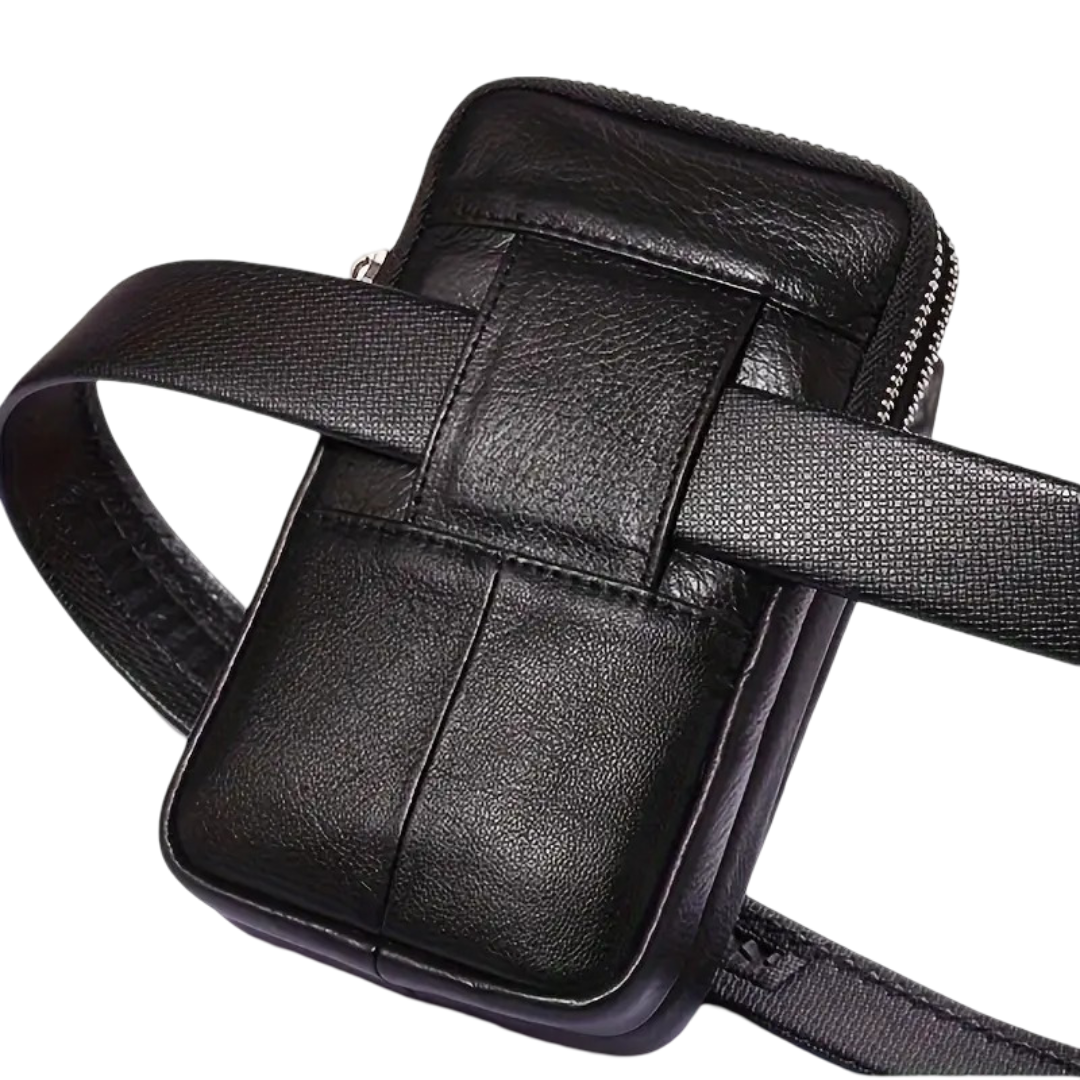 Sander | Phone & Essentials Leather Belt Pouch