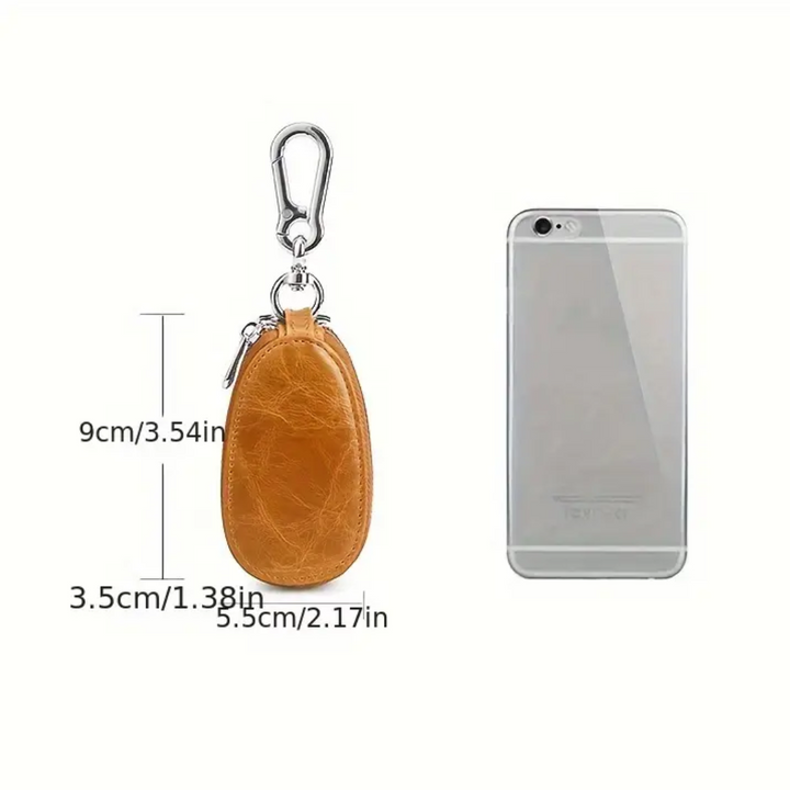 Kevin | Double Leather Key Organizer Wallet