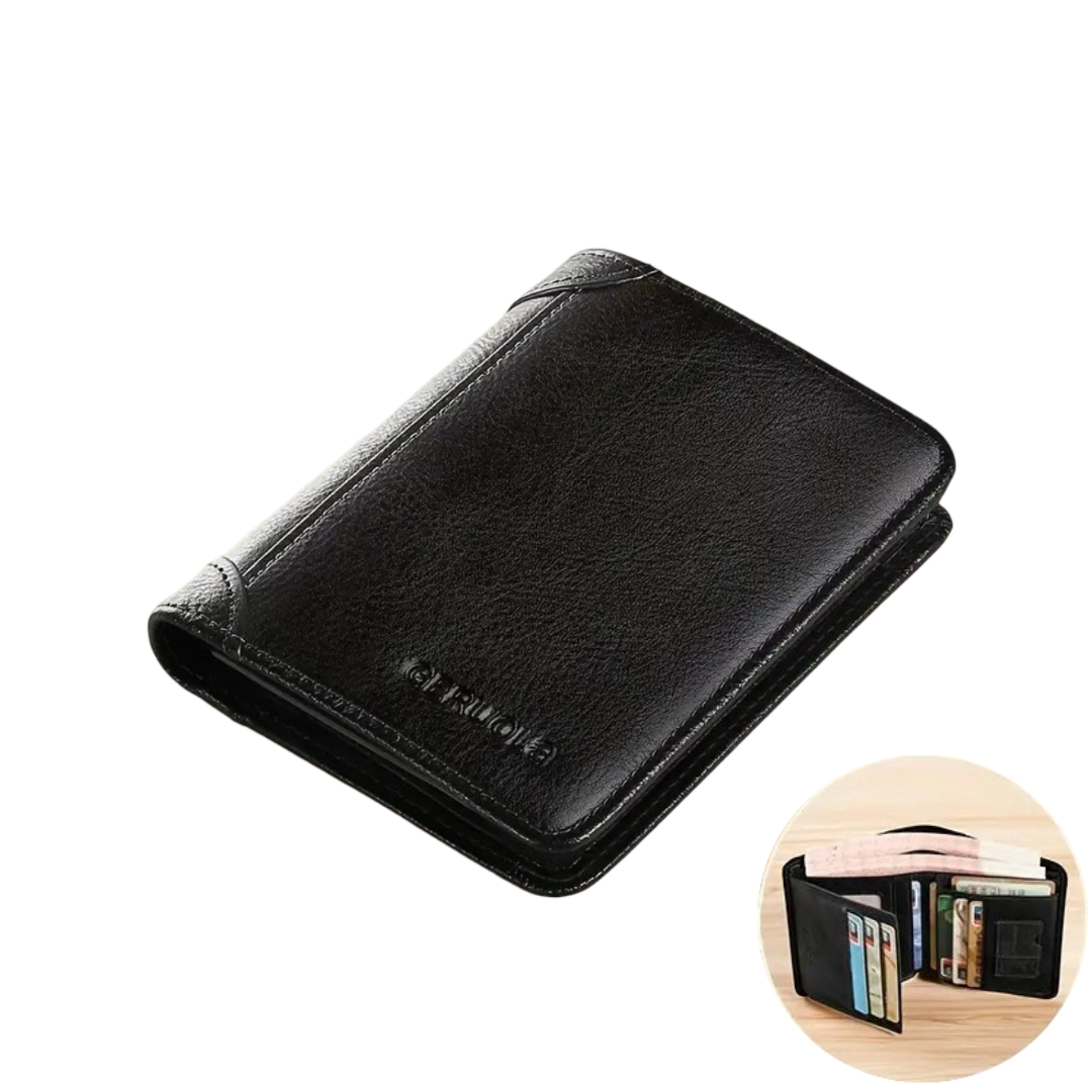 Ben | Slim RFID Leather Wallet for Men
