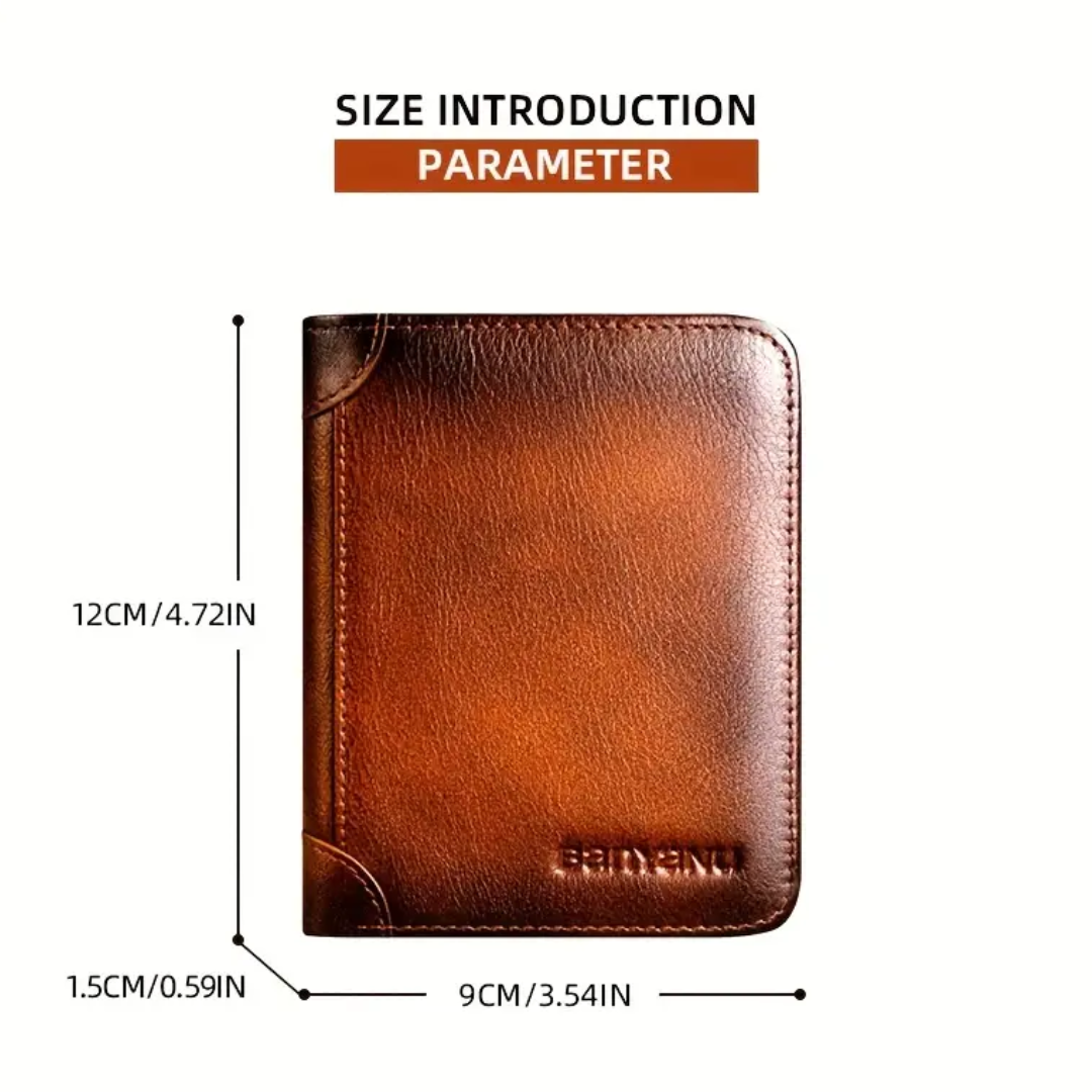 Sterlingfold | Genuine Leather Trifold Wallet for Men