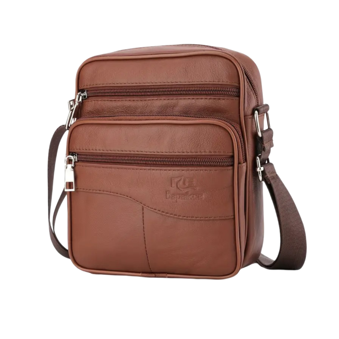 Carter - Leather Multifunctional Shoulder Bag for Men