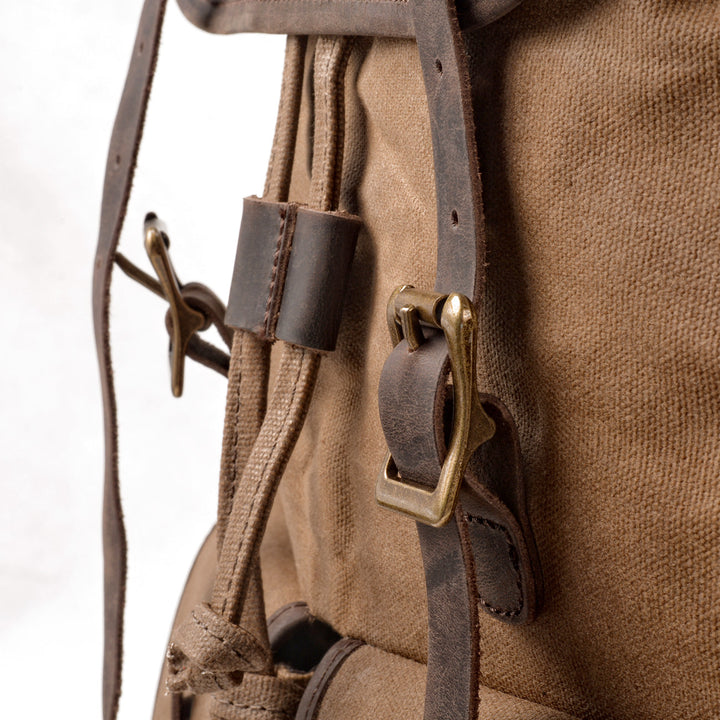 Marcus - Heavy-Duty Canvas Travel Backpack