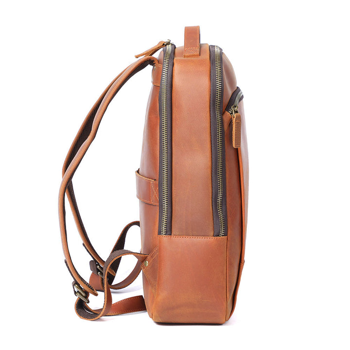 Andrew - Men’s Leather Laptop Rucksack