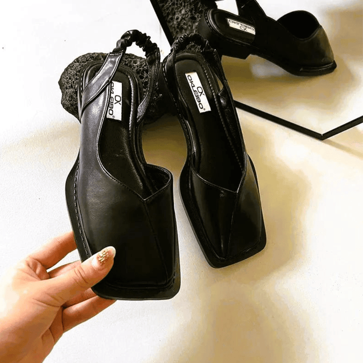 WILLOW Leather Slip-On Flats