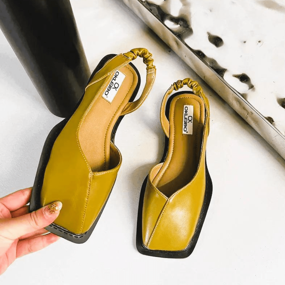 WILLOW Leather Slip-On Flats