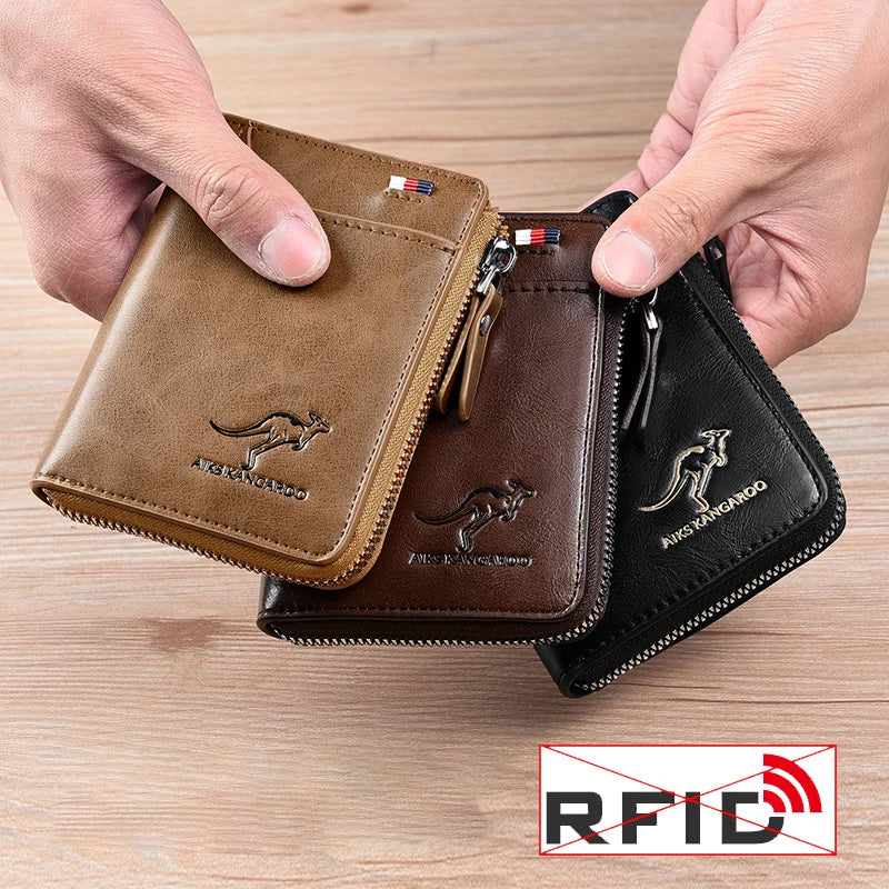 Les | Zipper Wallet with RFID Protection