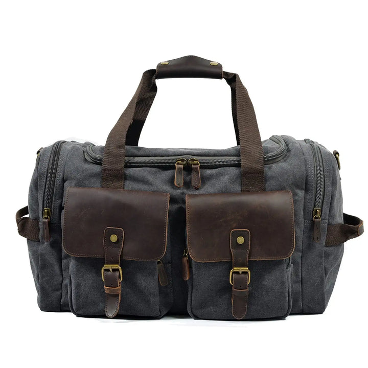 David - Mens Canvas Leather Duffle Bags