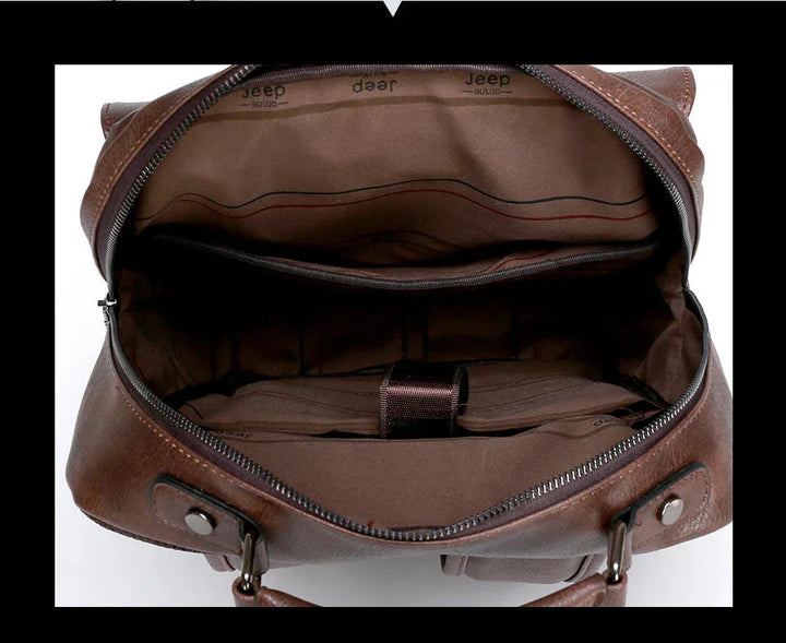 Noel | Nomad Leather Travel Backpack
