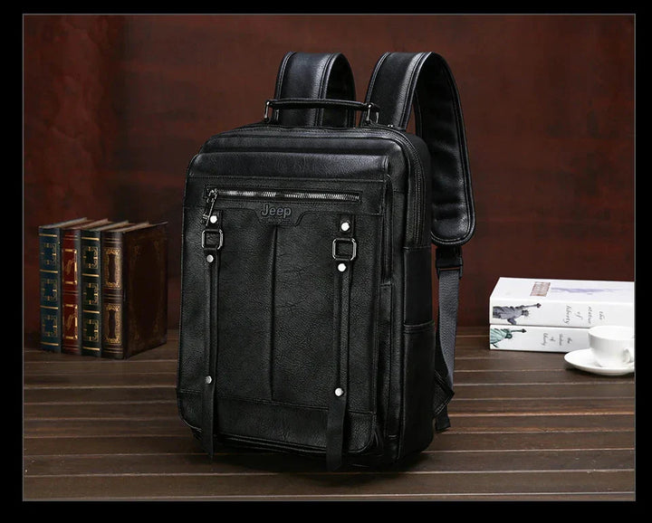 Noel | Nomad Leather Travel Backpack