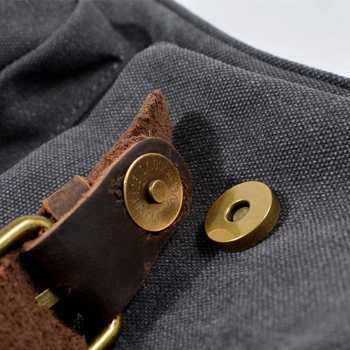 David - Mens Canvas Leather Duffle Bags