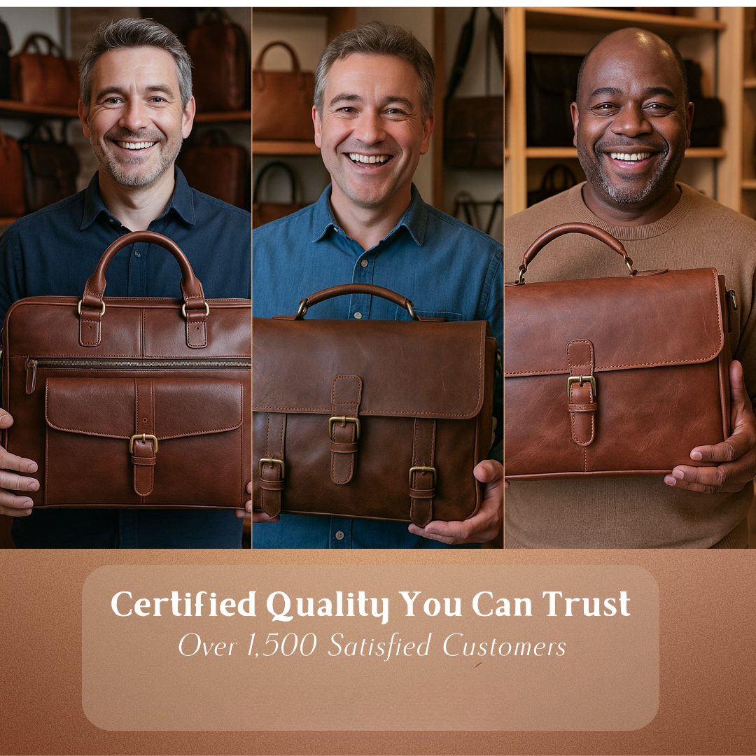 Ryan - Leather Business Crossbody Bag for Men