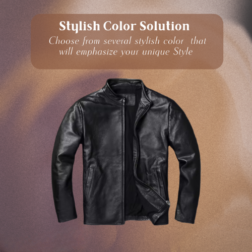 Maximilian | Classic Men’s Leather Motorcycle Jacket