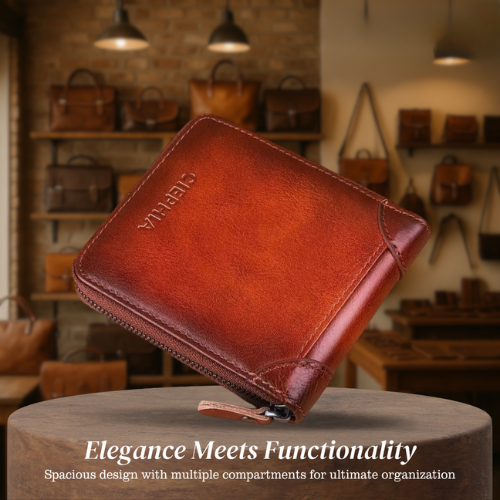 Jefrey | Vintage Bifold RFID Leather Wallet