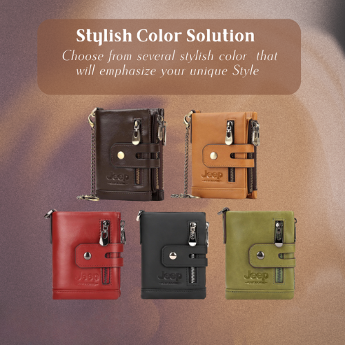 Carter | Vintage Leather RFID Wallet