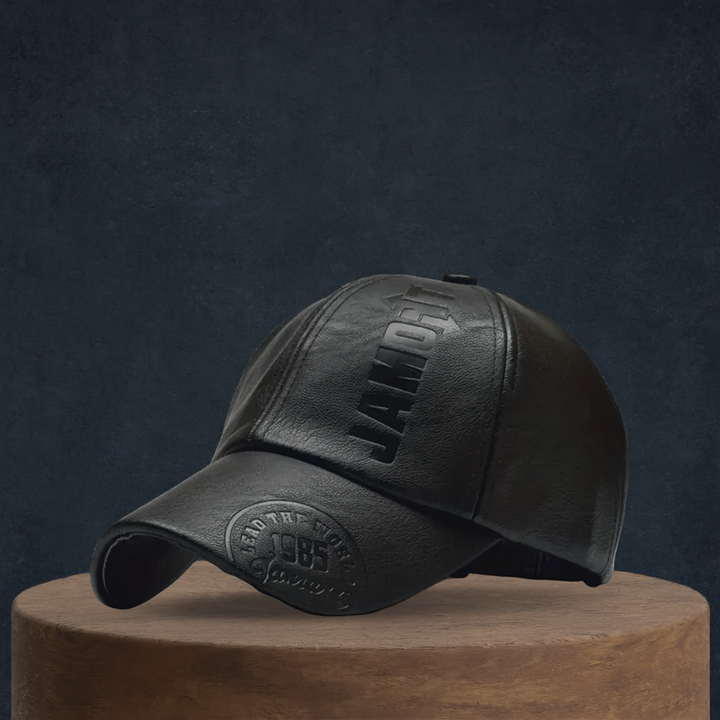 Daniel | Classic Leather-Style Baseball Cap for Men