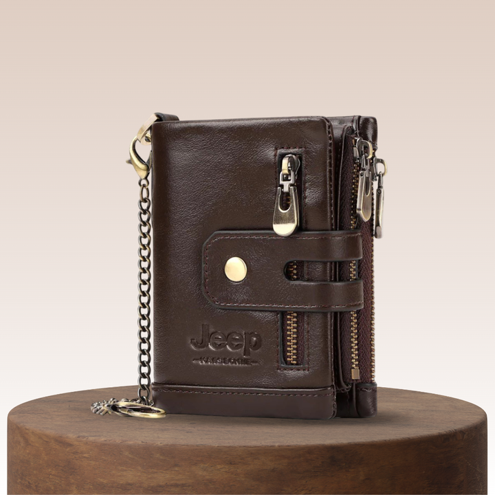 Carter | Vintage Leather RFID Wallet