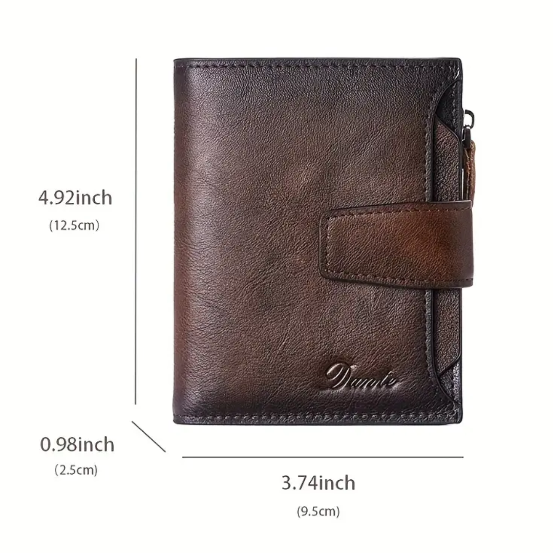 Liam | Vintage RFID Leather Wallet