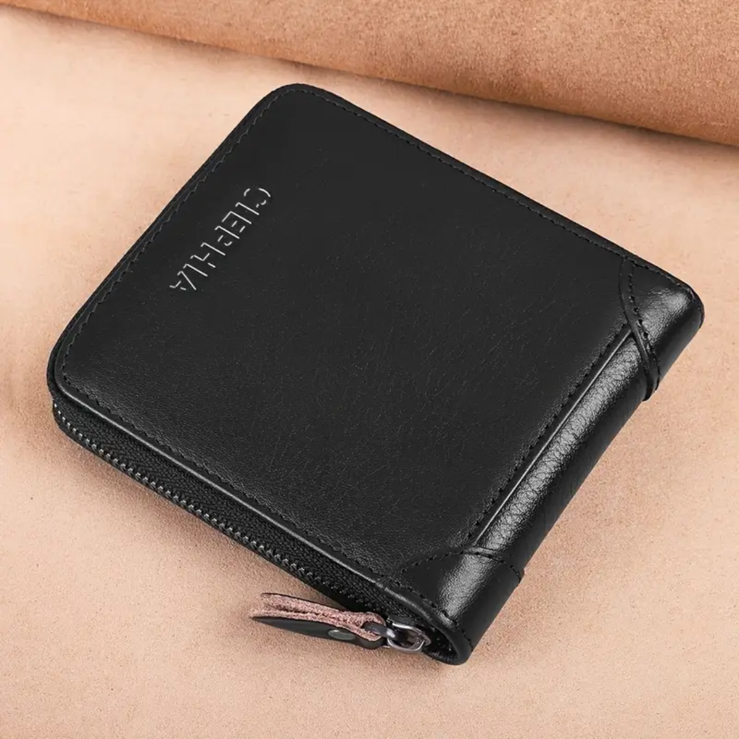 Jefrey | Vintage Bifold RFID Leather Wallet