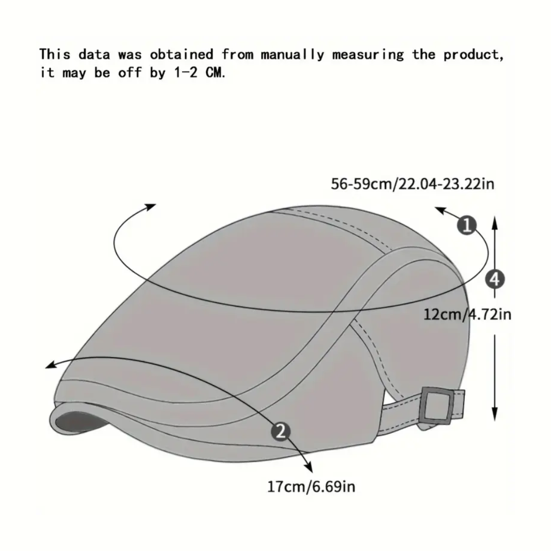 Brendon | Men's Classic Newsboy | Cap