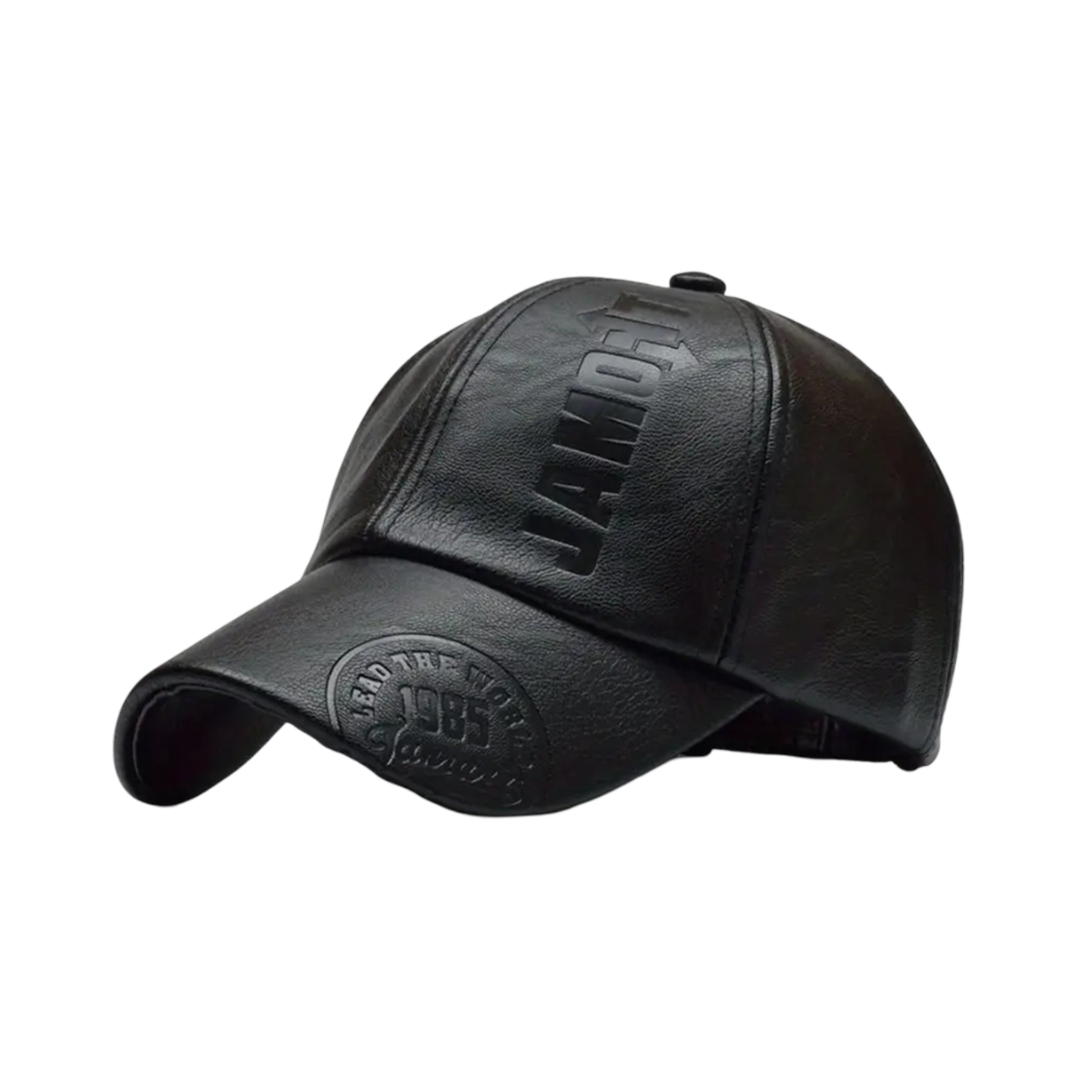 Daniel | Classic Leather-Style Baseball Cap for Men