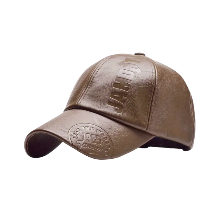 Daniel | Classic Leather-Style Baseball Cap for Men