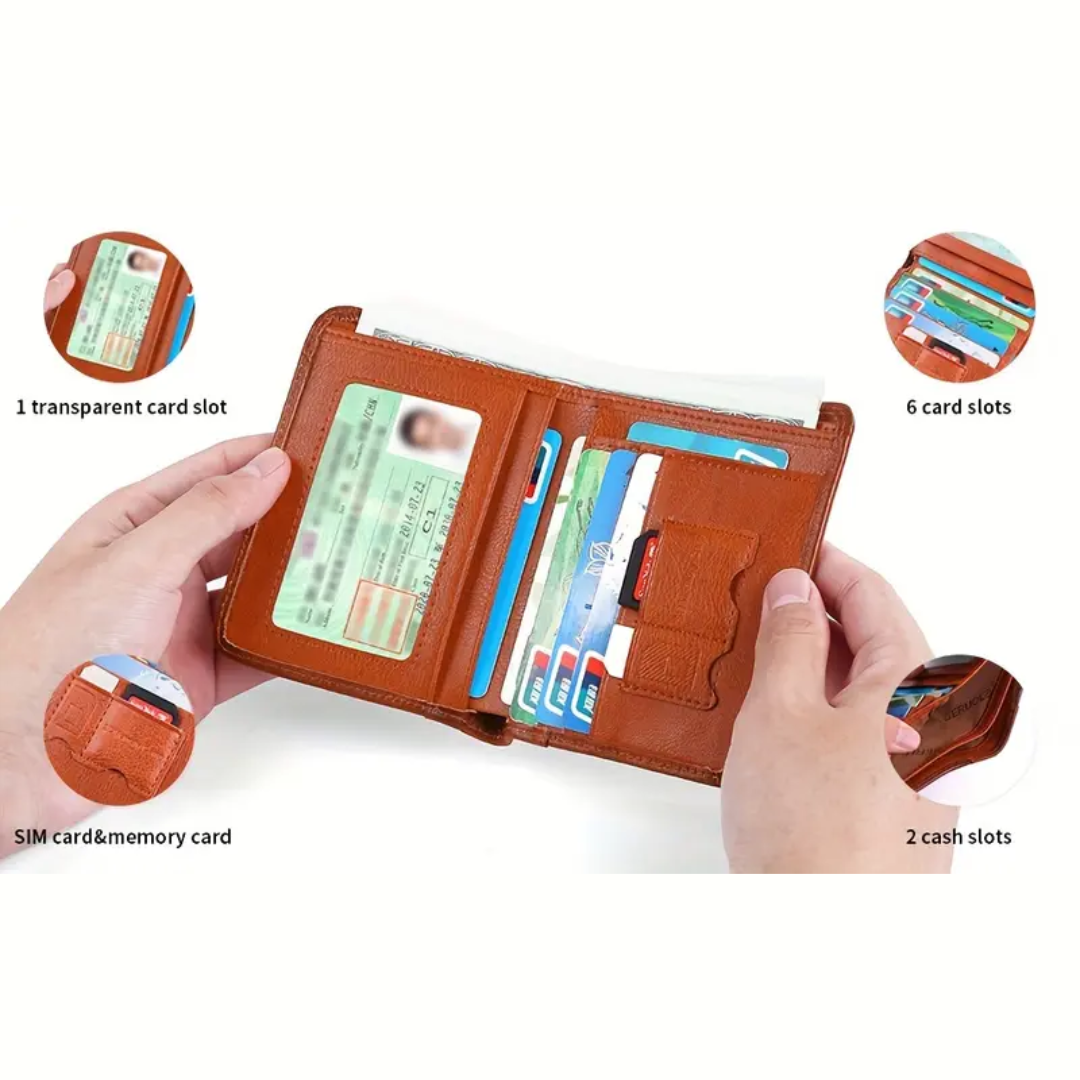 Miguel | Men's Leather Bifold | Wallet