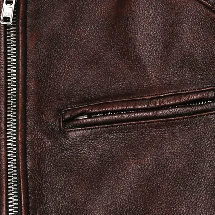 Alexander | Vintage Racer Leather Jacket