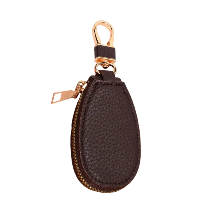 Rufus | Pebble Grain Leather Key Case Holder