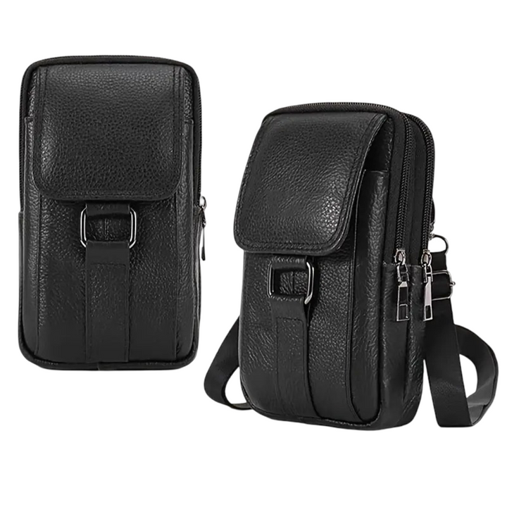 Frank | Belt Phone Pouch Zippered Wallet Case