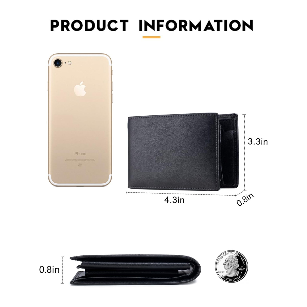 Sebastian | Two-Tone Leather Bifold | Wallet