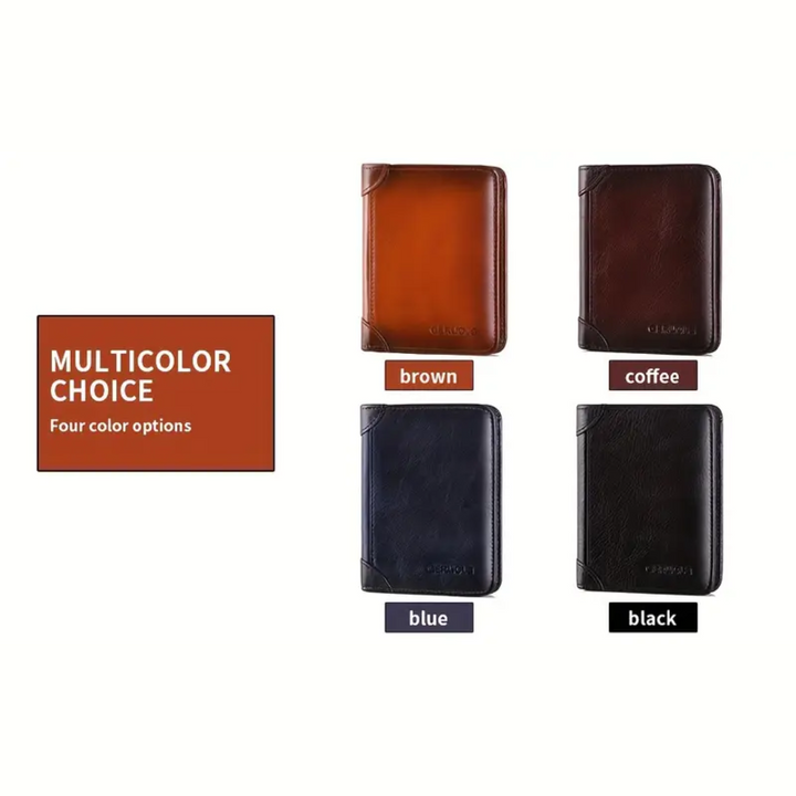 Sterlingfold | Genuine Leather Trifold Wallet for Men