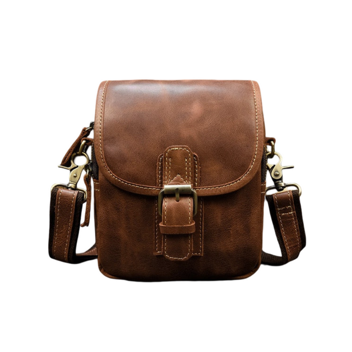 Zachary - Genuine Leather Shoulder Bag for Men