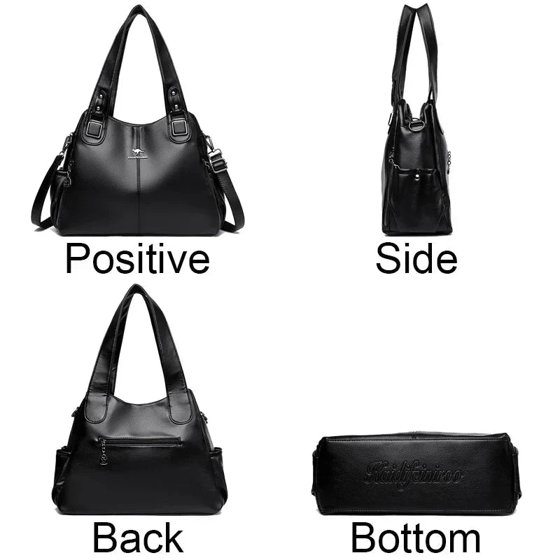 India™ Classic Vintage Leather Shoulder Bag