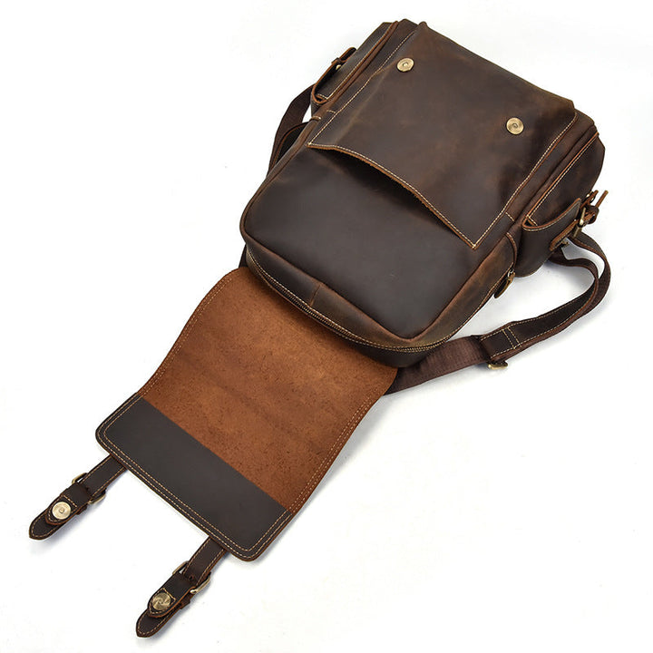 Nathan - Water-Resistant Leather Rucksack