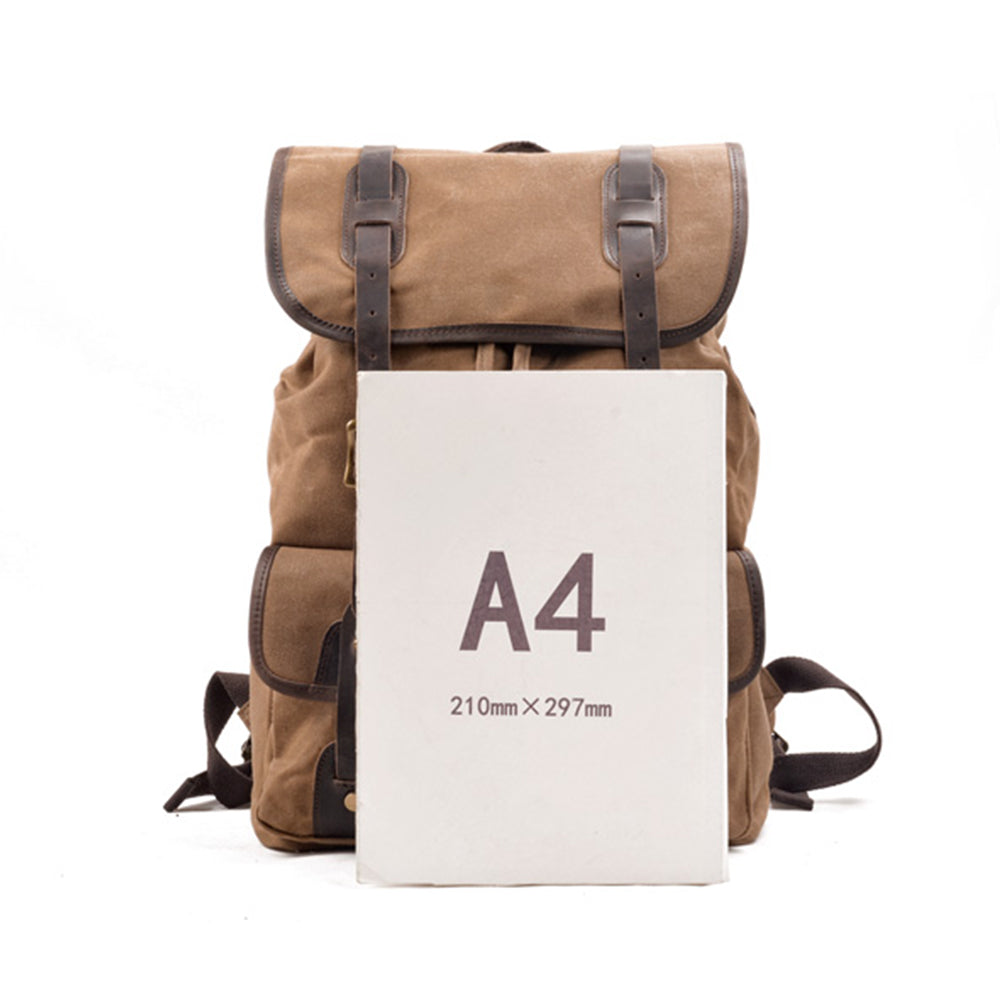 Marcus - Heavy-Duty Canvas Travel Backpack
